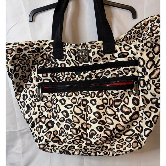 Brighton Knox Extra Large Catwalk Nylon Tote Cosmetic Pouch Holiday Gift Travel - Picture 1 of 10